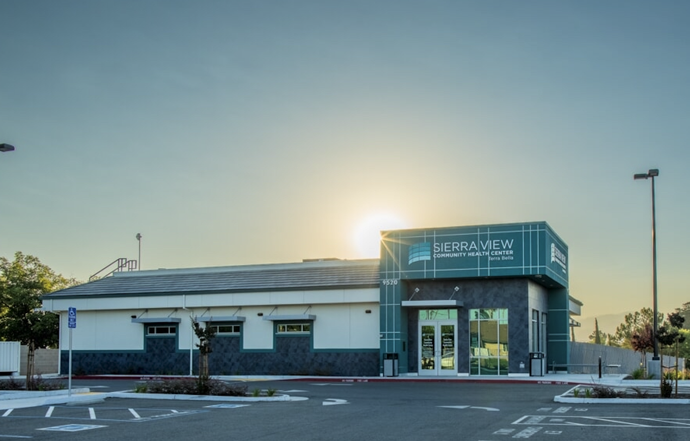 Community health clinic exterior